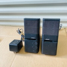 Bose Black MediaMate Computer Speakers Original Power Speaker w/ Power Adapter picture