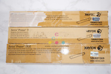 New Cosmetic OEM Xerox Phaser7800 CMK Toner Set 106R01563, 106R01564, 106R01569 picture