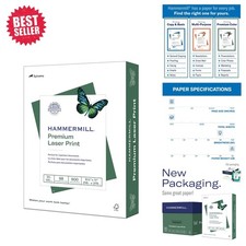 Ultra-Smooth 32 lb Laser Paper 8.5x11, Acid-Free, 500 Sheets for Vibrant Prints picture