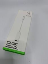 New Openbox Sealed Belkin USB-C to Gigabit Ethernet Adapter  picture