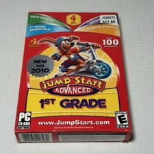 Jumpstart Advanced 1st Grade Box Set Incomplete 2 Discs Reading Spelling 2010 picture