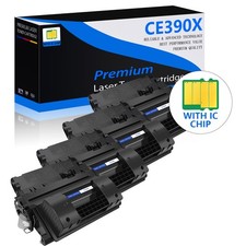 4PK CE390X 90X Toner Cartridge for HP LaserJet Enterprise 600 M603n M602x M602xh picture