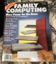 Vintage Family Computing Magazine November 1985 Vol.3, #11 picture