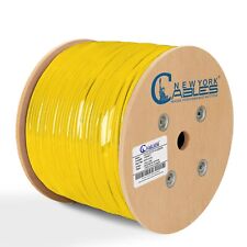 Cat6 Plenum Shielded Cable 884FT Solid Copper 550MHZ 23AWG PoE++ Support F/UTP picture
