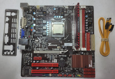 BIOSTAR TH55B HD Motherboard Core I3-530 8GB RAM, IO Shield # 2008 picture