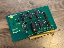 Apple II IIe II+ Parallel Printer Interface Card 908A Slotware Mirotek RV611 picture