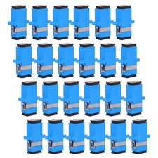 24pcs Fiber Coupler Mutual Transfer Fiber Optic Cable Connector picture