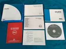 BRAND NEW DELL Drivers & Utilities Reinstall CD Studio 1569 C453C w/Manuals picture