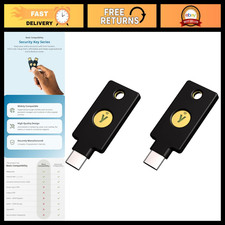 Multi-Factor Authentication Security Key NFC & USB-C, FIDO Certified, 2-Pack picture