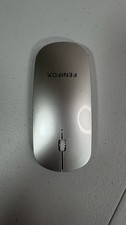 FENIFOX MX106 Wireless Slim Optical Mouse, 1600 DPI Adjustable, 3-Button Silver picture
