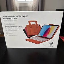 Paul B Wireless Bluetooth Tablet Keyboard Case for iPad 10th 10.9 And 11th picture