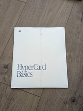 Vintage HyperCard Basics user manual Original factory-sealed Apple 1990s picture