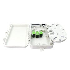 6 Core FTTH Fiber Distribution Box - 6 Port Splitter Box for SC, FC, E2000 Ad... picture