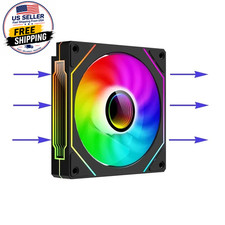 Computer Case Fan PRISM 4 PRO Mirror Cycle ARGB 120Mm 4Pin PWM PC Quiet Cooling  picture