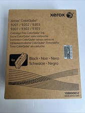 Xerox 108R00832 Black Ink Sticks (4 Pack) for ColorQube 9201 9202 9301 9303 picture