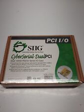 SIIG CyberSerial PCI 16550 RS232 Serial I/O Card JJ-P01012 - New picture