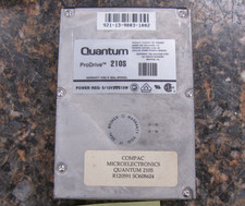 Vintage 1988 Quantum ProDrive Hard Drive SCSI 210S 921-13-9003-1002  - HE28 picture