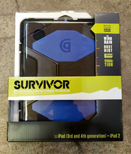 Griffin Blue Survivor All Terrain Case For iPad 3rd and 4th Generation + iPad2 picture