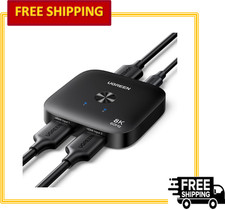UGREEN HDMI 2.1 KVM Switch 2 in 1 Out 8K@60Hz Supports 4K@240/120Hz VRR HDR10+ picture