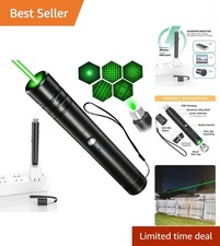 Rechargeable Green LED Presentation Light - Cordless & USB Charging Convenience picture
