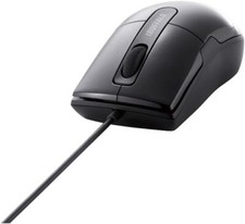 BUFFALO Wired BlueLED Mouse Quiet/3 Buttons/S Size Black BSMBU26SSBK picture