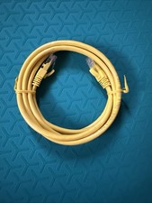 ANSI/TIA-568C, Yellow Network Cable, 550 MHz, 5.8 Feet , Brand New picture