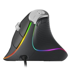 M504 Wired Vertical Mouse, USB Ergonomic Optical Mouse with 4 Adjustable DPI,... picture
