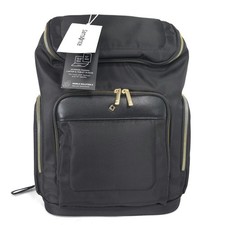 SAMSONITE New Backpack Laptop Black Gold Mobile Solution 2 Deluxe BP 157213-1041 picture