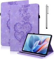 Embossed PU Leather Stand Cover for Samsung Galaxy Tab A11/A9 Plus 11