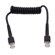 RJ45 Stretch Coiled Cable Cat6 8P8C UTP LAN Ethernet Network Patch Extension ... picture