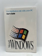 Vintage MICROSOFT WINDOWS User's Guide for Operating System Version 3.1 NO DISC picture