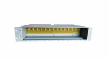 Omnitron Systems 4385 Media Converter Chassis 14-Slot Rackmount Dual Power Suppl picture