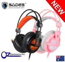 Sades A6 7.1ch Virtual Surround Gaming Headset LED USB PC PS4 PS5 NintendoSwitch picture