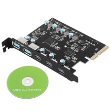 Desktop Expansion Card 20 Gbps Bandwidth 5 Ports( 2*USBA 3*USBC) For Win 7/8/10 picture