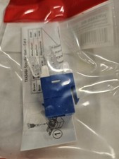 New On-Q / Legrand WP3460-BE Category  RJ45 Keystone Connector, Blue picture