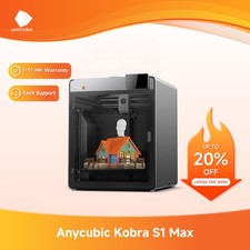 【NEVER USED】Kobra S1 Max FDM CoreXY 3D Printer Max 600mm/s Speed 350×350×350mm picture