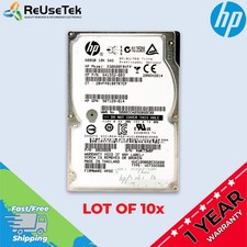 Lot of 10 Hitachi HP Ultrastar HUC109060CSS600 600GB 10K RPM 6Gb/s 2.5