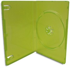 Single-Disc 14mm XBOX 360 Translucent Green Replacement Game Case 10-Pak picture