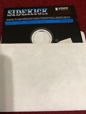 Sidekick 1985 Version 1.542 Desktop Organizer Software 5.25