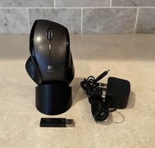 Logitech MX Revolution M-RBQ124 Wireless Cordless Laser Mouse USB w/ Charger picture