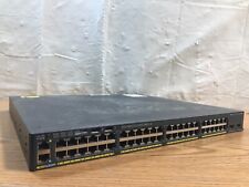 Cisco Catalyst WS-C2960XR-48LPD-I Managed Switch 48PoE +C2960X-STACK+ (1x) PSU picture