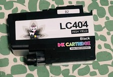 Brother LC404 Black High Yield Compatible Ink Cartridge Miss Deer New picture