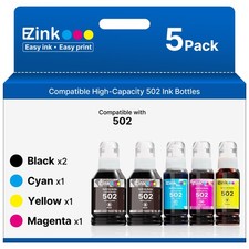 E-Z Ink Compatible 502 Ink Refill Bottles Compatible For Epson 502 Ink Refill picture