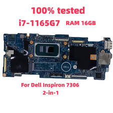 09M39P Motherboard For Dell Inspiron 7306 2-in-1 i7-1165G7 16GB 19827-1 AX201D2W picture