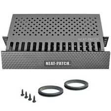 Neat Patch Cable Management Unit 2U (1 Pack), Black picture