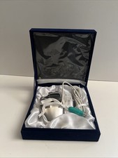Vtg Wallace Silversmith Silver Plated 2-Button PS/2 Mouse & Pad MUO6P in Box NOS picture