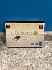 EVGA e-GeForce 6200 LE 256MB PCI-E Graphics Card – Complete Open Box with CD picture