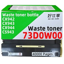 73D0W00 Waste Toner Bottle Compatible for Lexmark CS943 CX943 CX943 CX944 picture