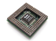 Cyrix Cx487S-40QP FPU FasMath Co-Processor 40MHz PGA-168 FasCache Adapter Rare picture
