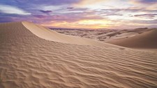 Landscape desert dunes sand sunset nature Custom Gaming Mat Desk picture